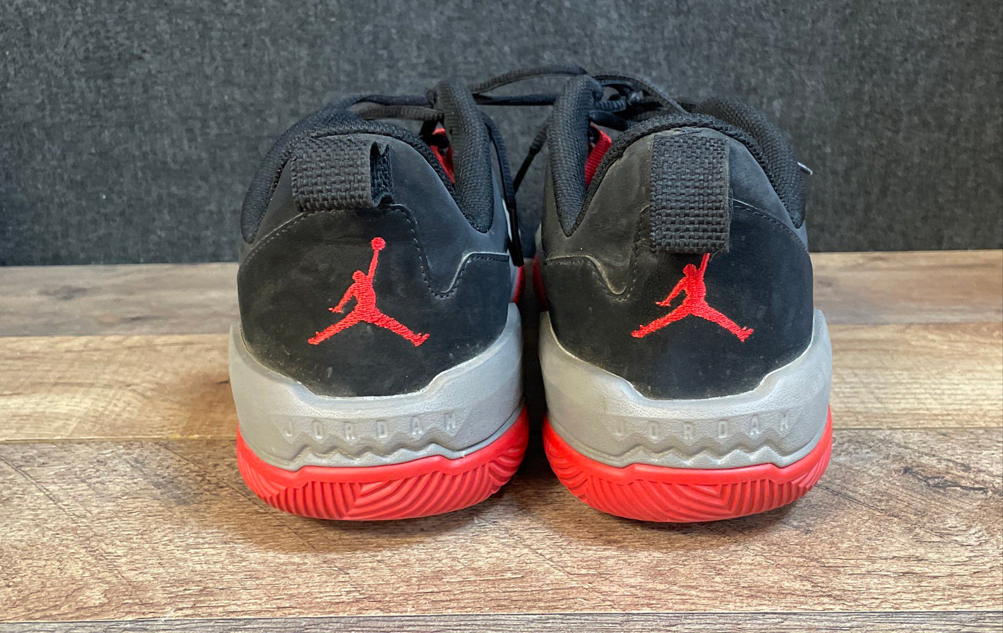 Jordan One Take 4 Black University Red Bred Basketball Shoes Men's Size 10