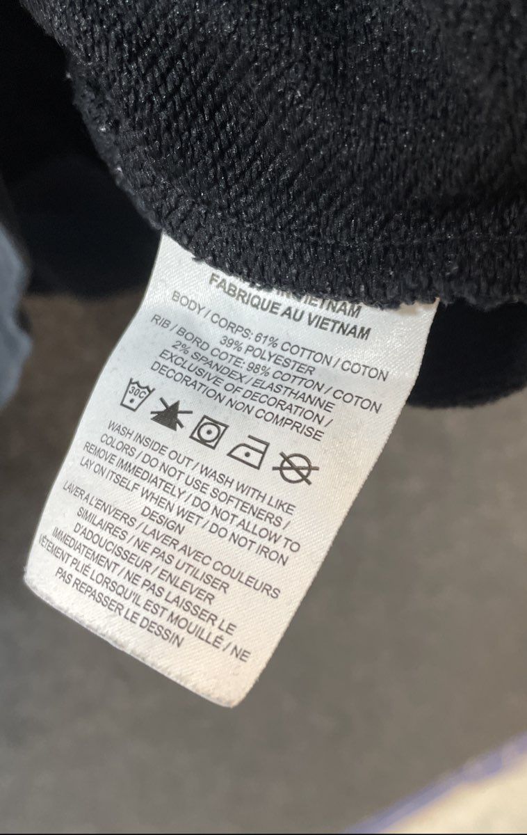 Nike Women's Black Dri-Fit Iridescent Logo French Terry Sweatshirt Sz 1X