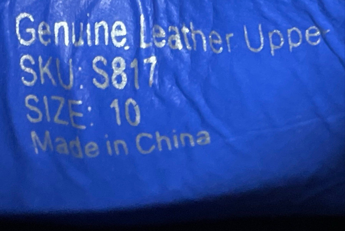 Alpineswiss S817 Blue Suede Wingtip Brogue Derby Dress Shoes Men's Size 10