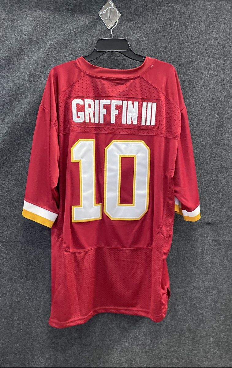 Nike Men's Washington Redskins Robert Griffin III #10 Football Jersey Red Sz 56