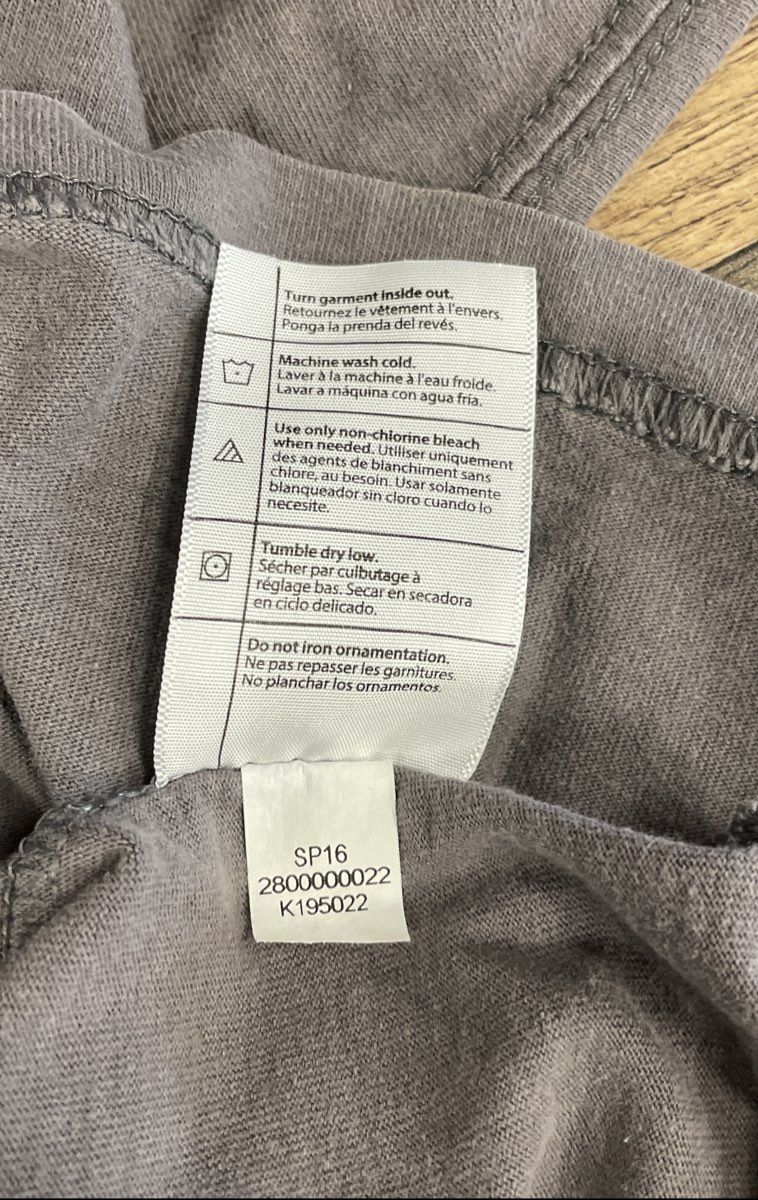 Carhartt Men's Gray Original Fit K195 Graphic Logo Short Sleeve T-Shirt Sz XL