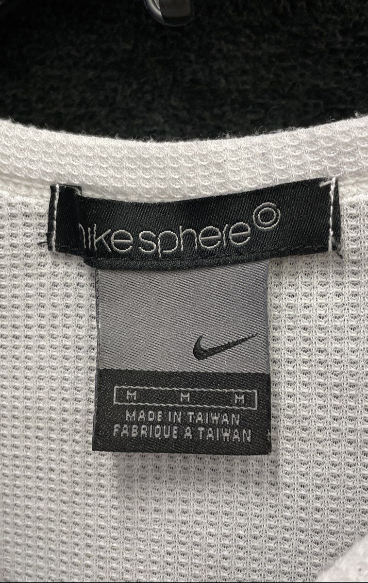 Vintage Y2K Nike Sphere Men's White Mesh Panel Sleeveless Training Shirt Sz M