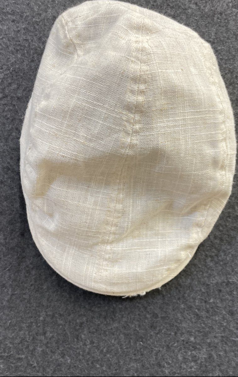 Lot of 2 Kangol & Lids Flat Cap Ivy Hats Black White Sz M & S/M