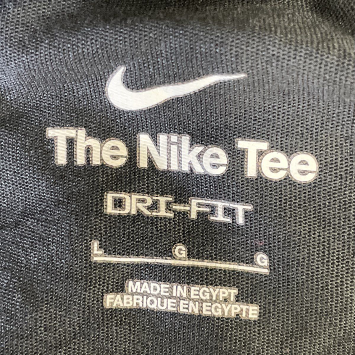 Lot of 2 Nike Dri-FIT Performance T-Shirts Black & Red Sz L