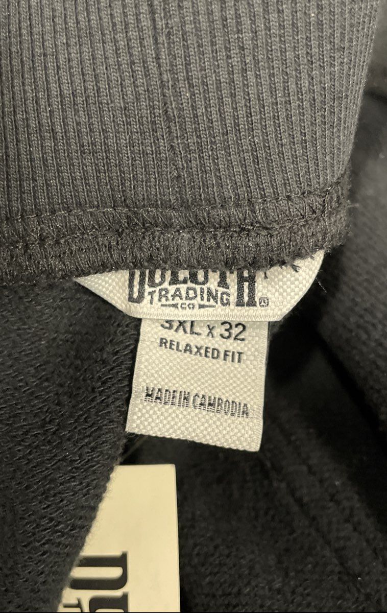Duluth Trading Co Men's Gray Relaxed Fit Belted Cargo Joggers Sz 3XL x 32 NWT