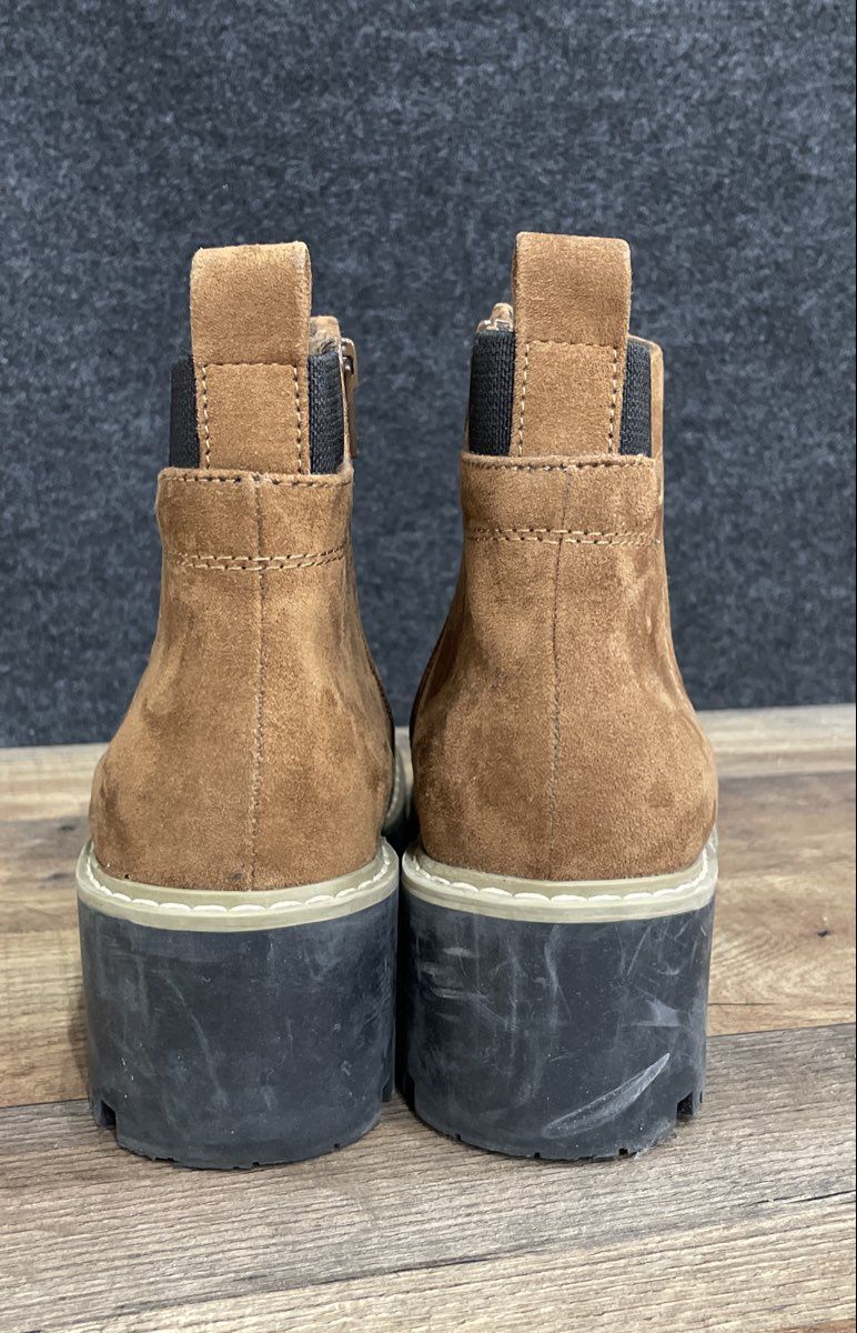 Sonoma Goods for Life Brown Suede Ankle Boots Women's Size 9