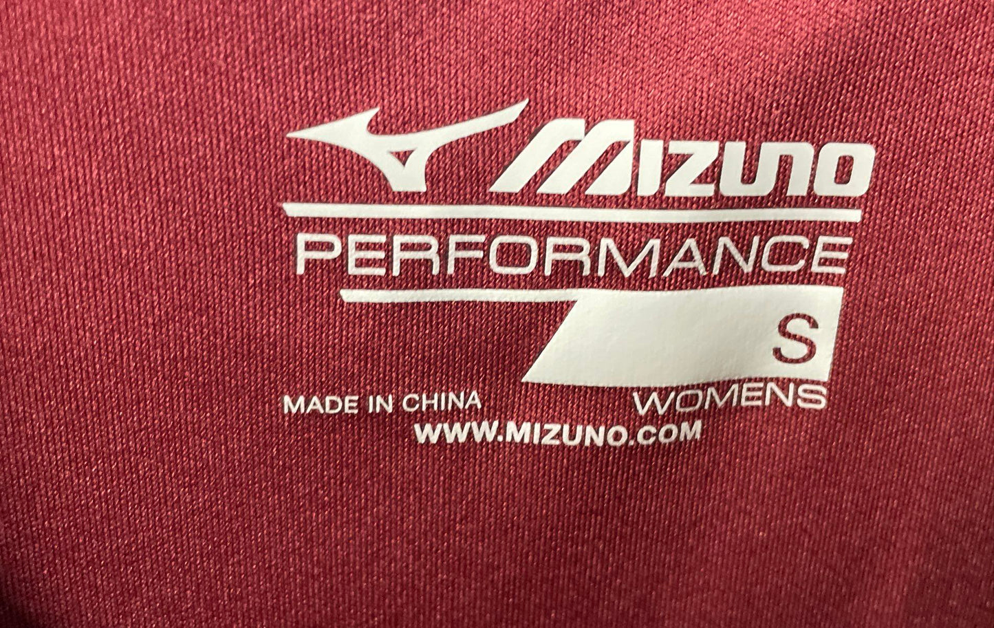Mizuno Women's Team Virginia Cardinal Crew Neck Jersey Shirt Sz S NWT