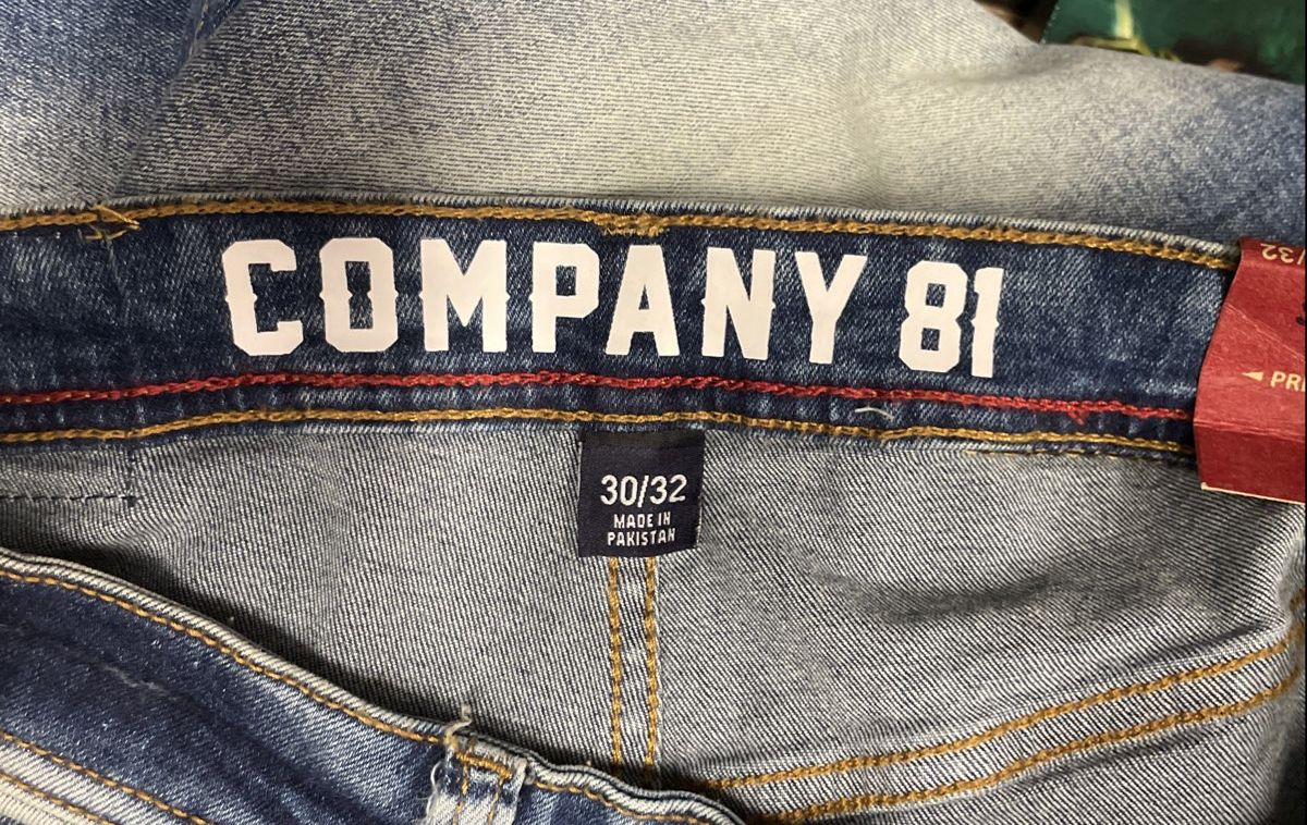 Company 81 Men's Blue Stratford Slim Fit Premium Stretch Jeans NWT 30x32