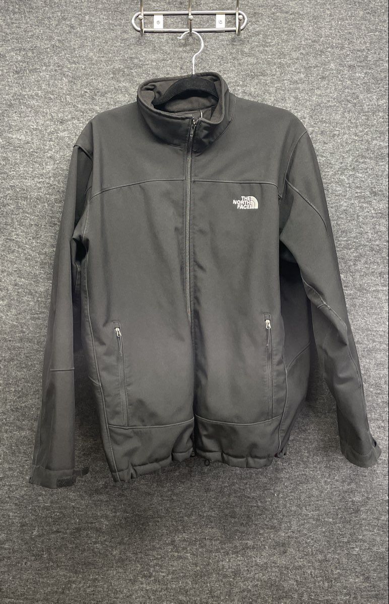 The North Face Men's Black Apex Bionic Softshell Full Zip Jacket Size XL