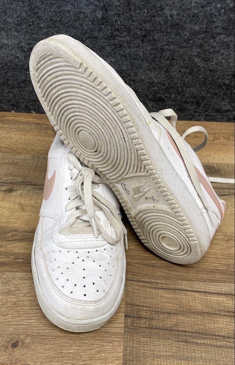 Nike Court Vision Next Nature White Pink Oxford Women's Sneakers Size 8