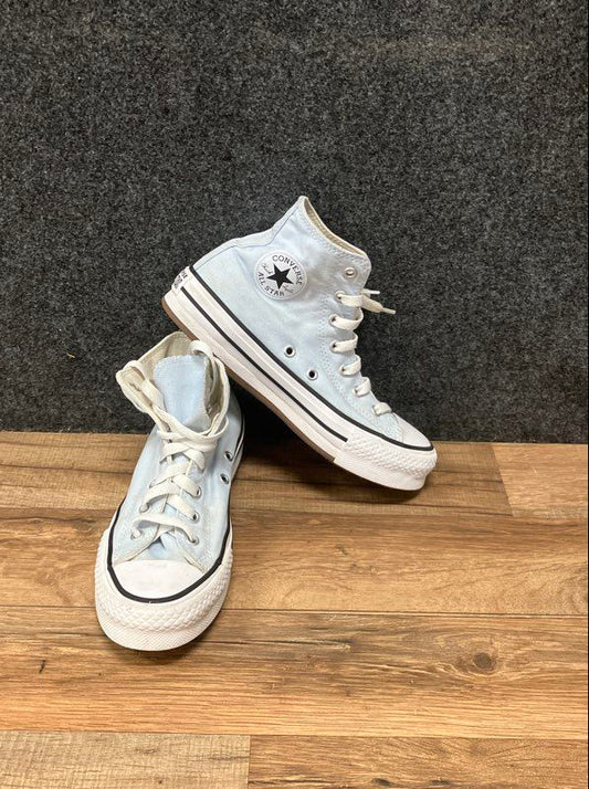 Converse Chuck Taylor All Star Lift Platform High Top Light Blue Size 6 Womens