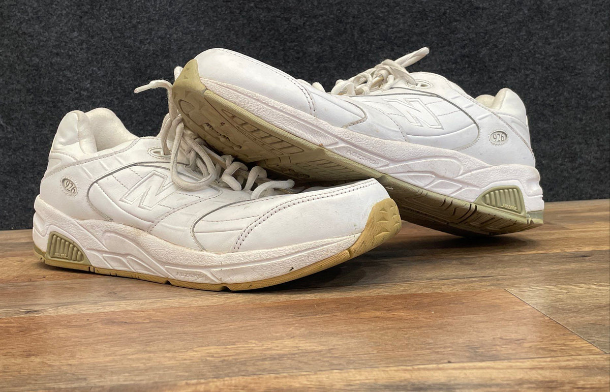 New Balance 926 White Leather Women's Walking Shoes Size 13 2A Narrow