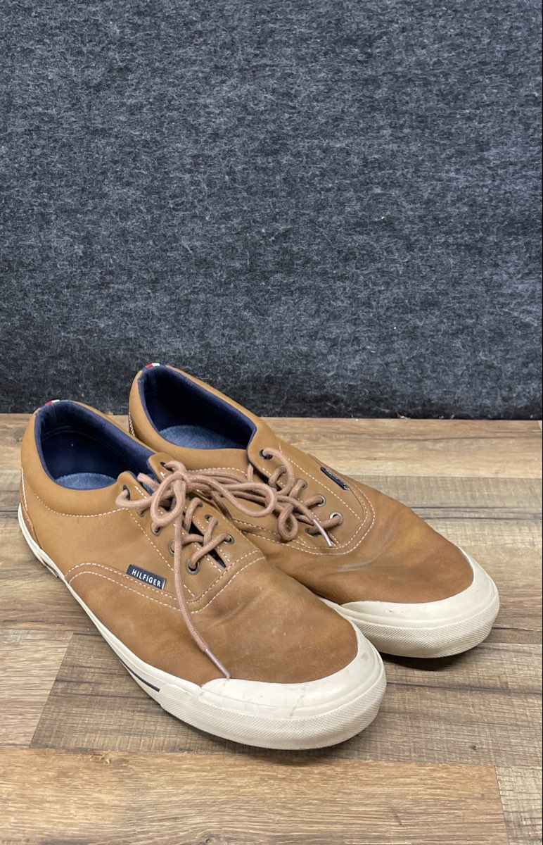 Tommy Hilfiger Pallet 6 Brown Low Top Sneakers Men's Size 14