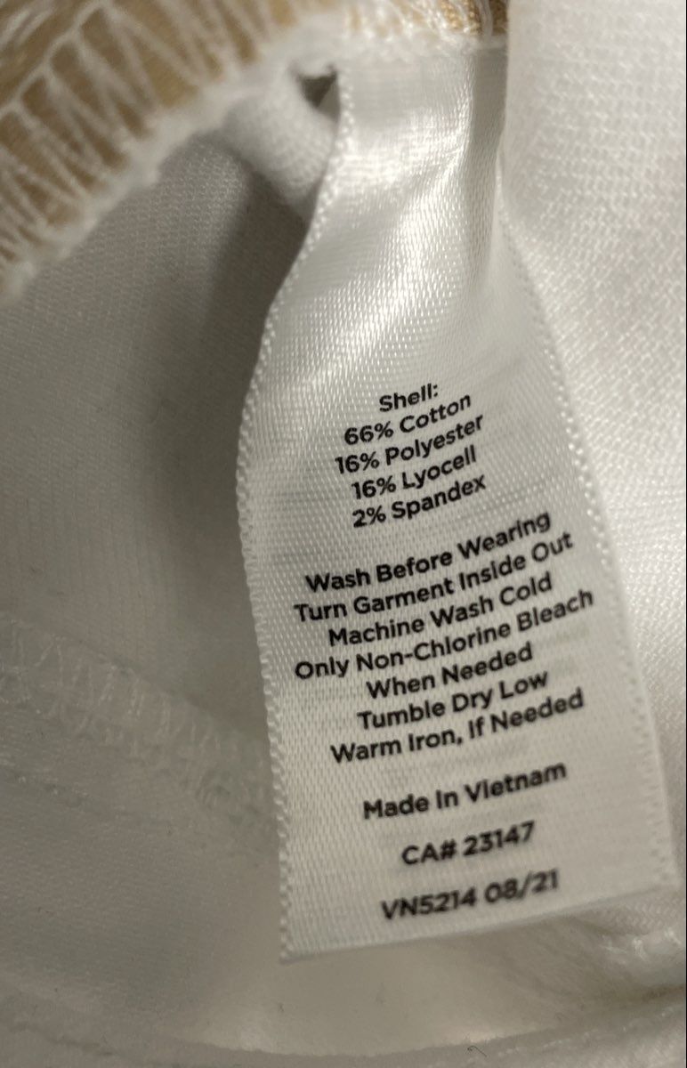 Talbots Women's White Barely Boot Jean Cotton Blend Stretch Pants Sz 8P NWT