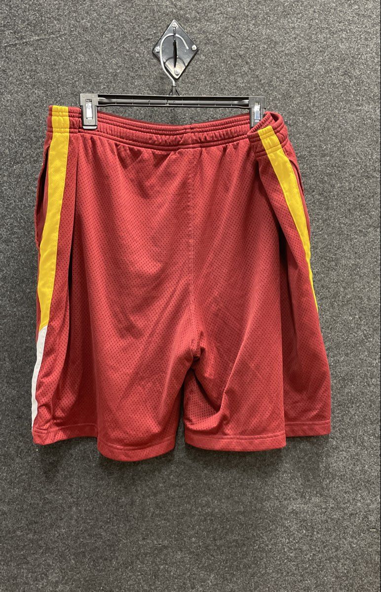 Nike Men's NFL Washington Redskins Burgundy Dri-FIT Mesh Training Shorts XXL