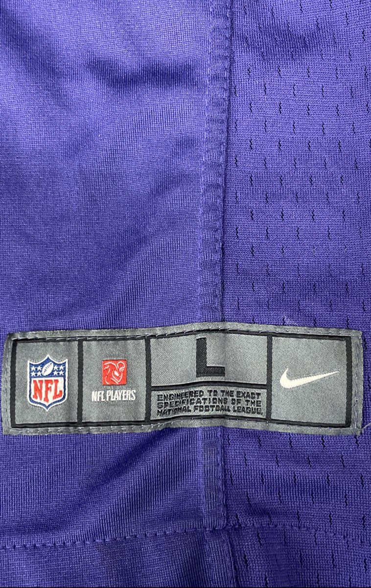 Nike Youth Baltimore Ravens Ray Rice #27 NFL On Field Jersey Purple Size L