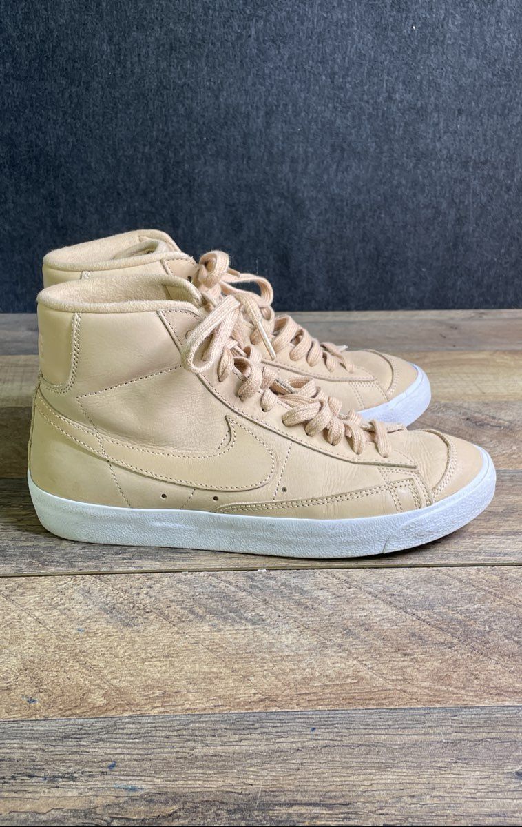 Nike Blazer Mid '77 Premium Vachetta Tan Women's High Top Sneakers Size 9
