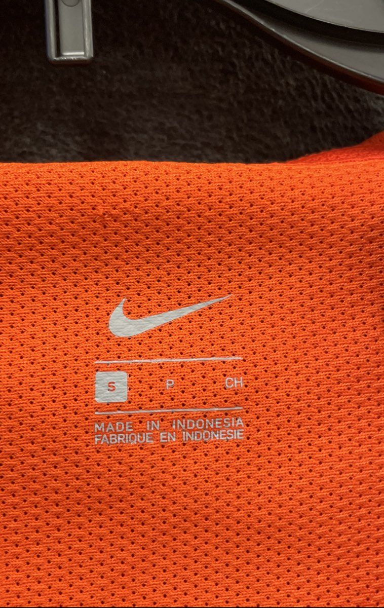 Nike Men's Woodberry Forest School 1/4 Zip Hooded Windbreaker Orange S