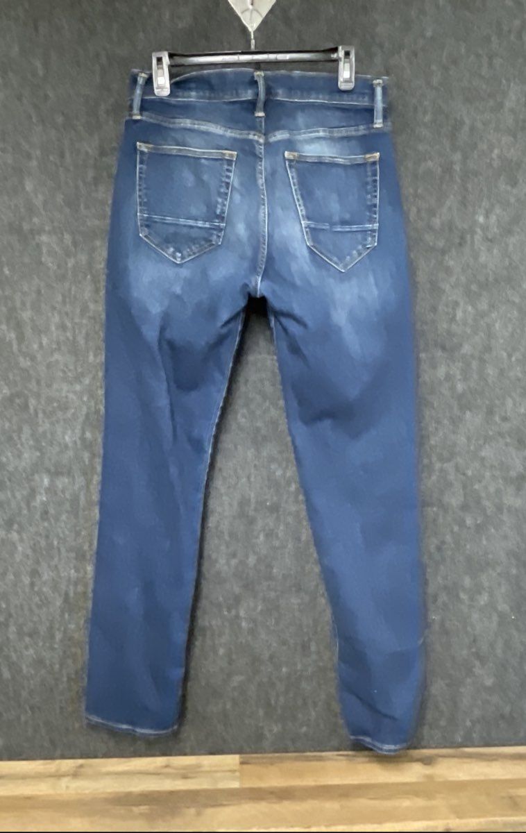 Arizona Men's Blue Advance Flex 360 Athletic Fit Whiskered Jeans Sz 32x34