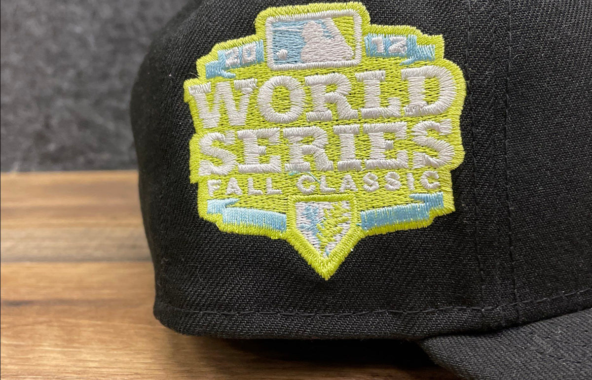 New Era San Francisco Giants 2012 World Series 59FIFTY Fitted Hat Black Sz 7 1/4