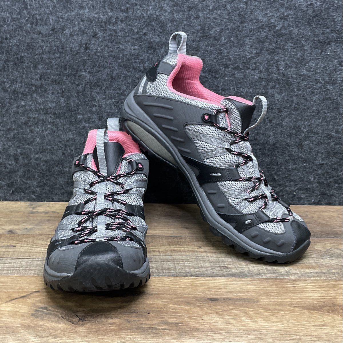 Merrell Siren Sport Women's Grey Pink Hiking Trail Walking Shoes Size 11