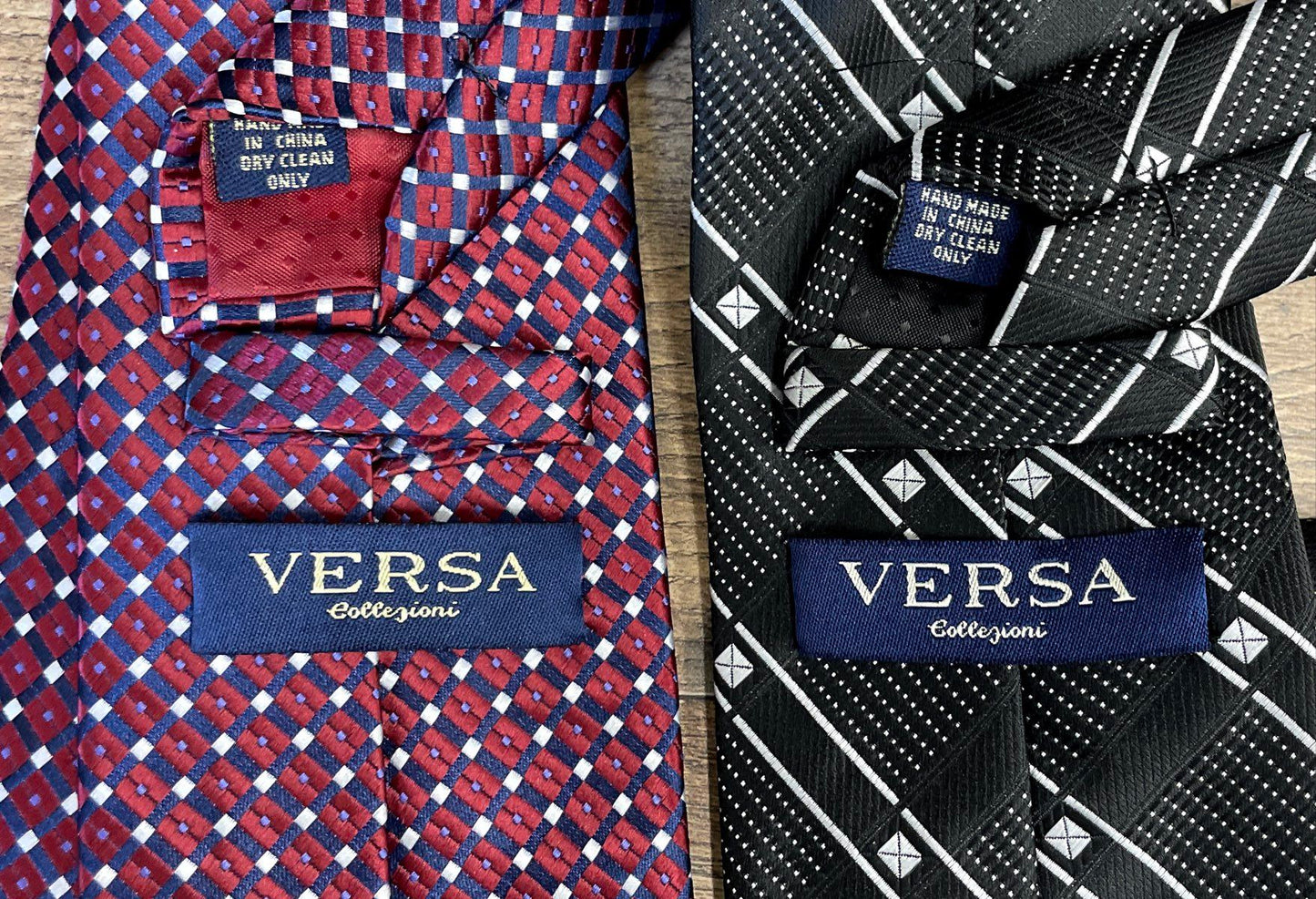 Men's Tie Lot 8pc Brandini Giorgio Brutini Versa Silk Geometric Paisley Patterns