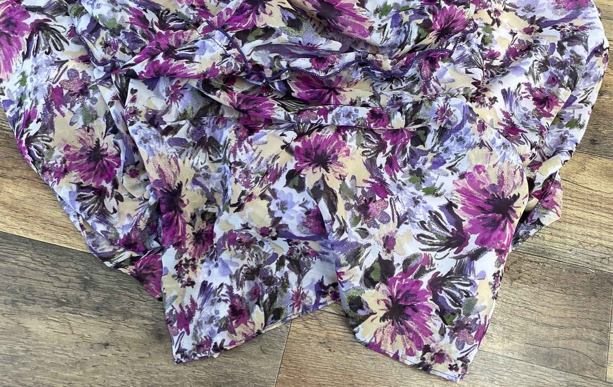 Rabbit Rabbit Rabbit Designs Women's Floral Off Shoulder Maxi Dress Sz 16