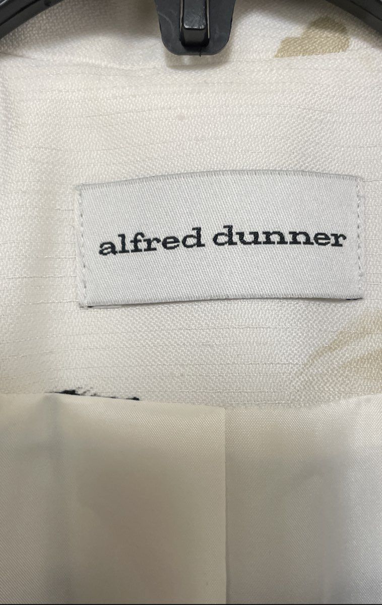 Alfred Dunner Women's Blazer Jacket White Red Floral Leopard Open Front Sz 14