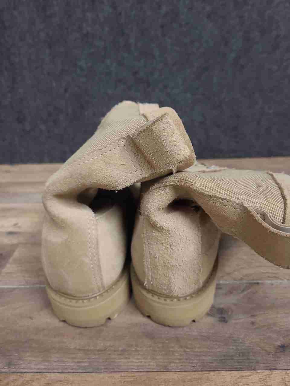 Bates E30500C Tan Suede Gore-Tex Military Combat Boots Size 11.5 R