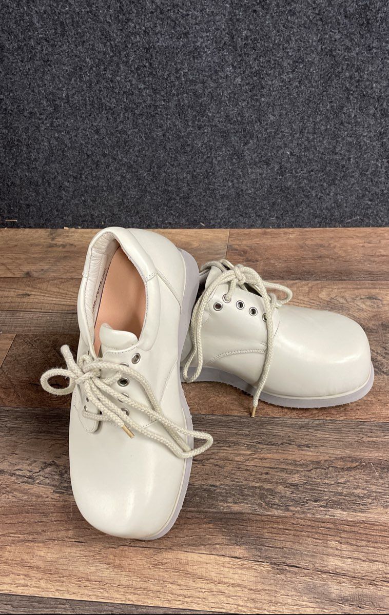 Mt. Emey Beige Leather Therapeutic Comfort Walking Shoes Size 6 EEEEE DS