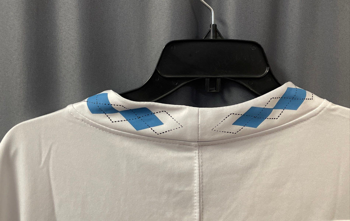 Jordan Brand Men's UNC White #7 Sam Howell Football Jersey Sz L