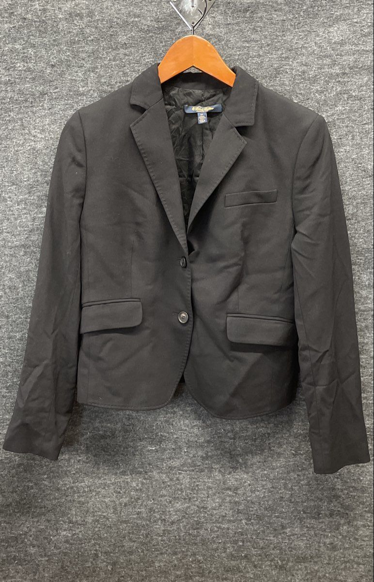 Brooks Brothers Women's Black Stellita Fit Suit Jacket Blazer Italian Fabric 6P
