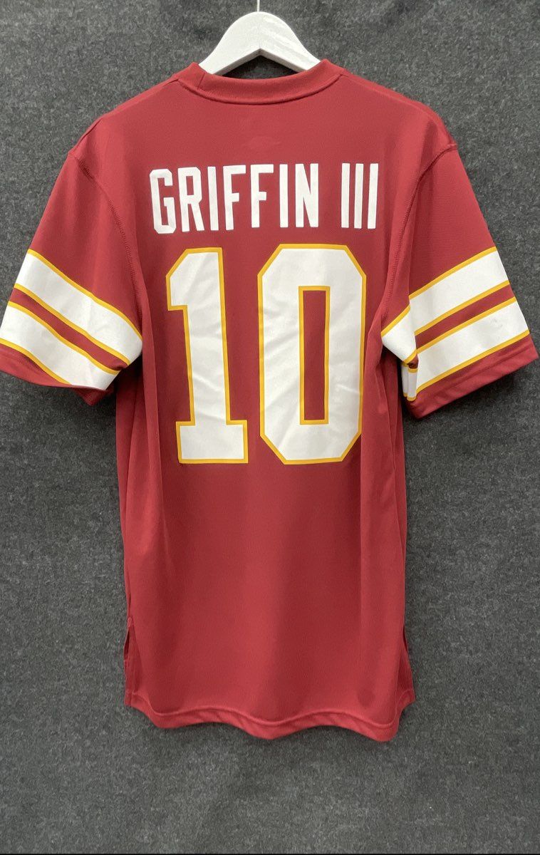 Nike Youth Washington Redskins RG3 Robert Griffin III #10 Game Jersey Red Sz M