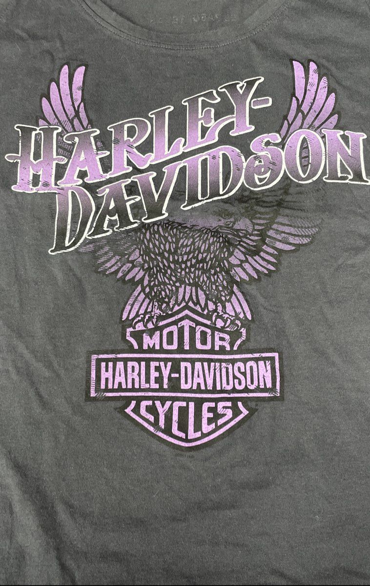 Harley-Davidson Barnett El Paso TX Eagle Tank Top Purple Graphic 2014 Sz 1X