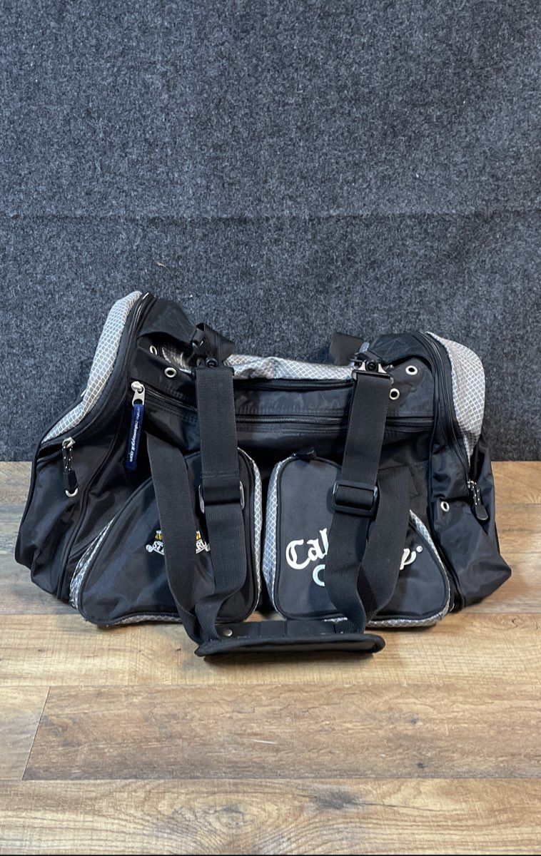 Callaway HawkEye Golf Duffle Bag St. Pauli Girl Promotional Logo Black Gray