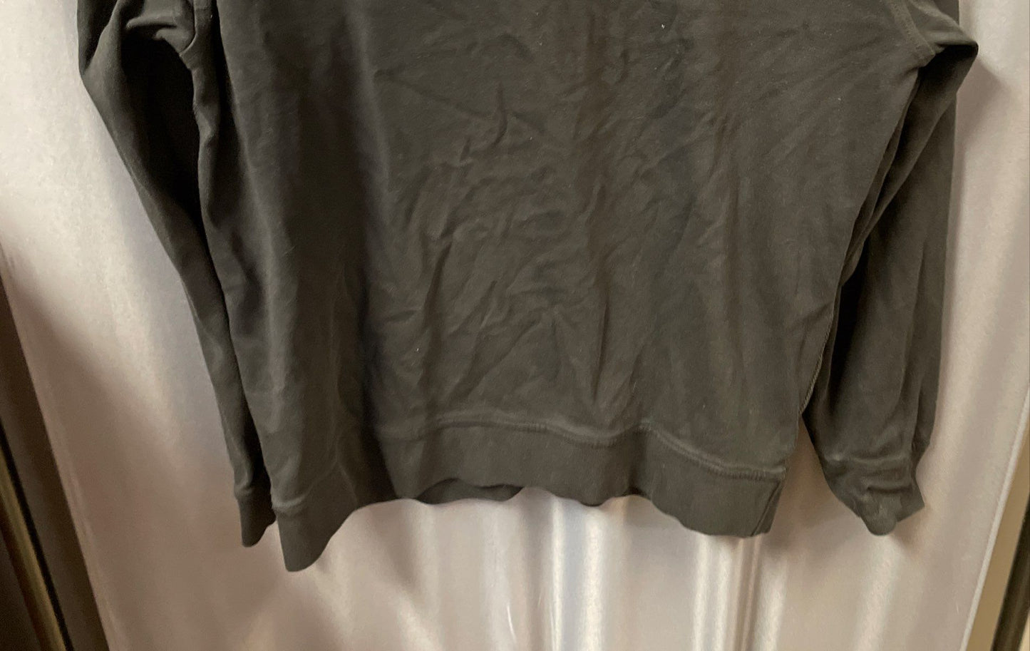 Ted Baker Men's Black 1/4 Zip Pullover Textured Front Mock Neck Sweater Sz L