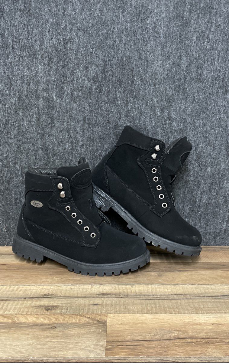 Lugz Mantle Hi Women's Black Slip Resistant High Top Boots Size 8.5