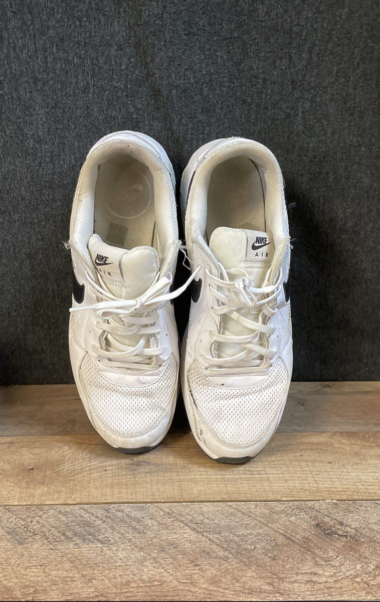 Nike Air Max Excee White Black Men's Running Shoes Size 10.5