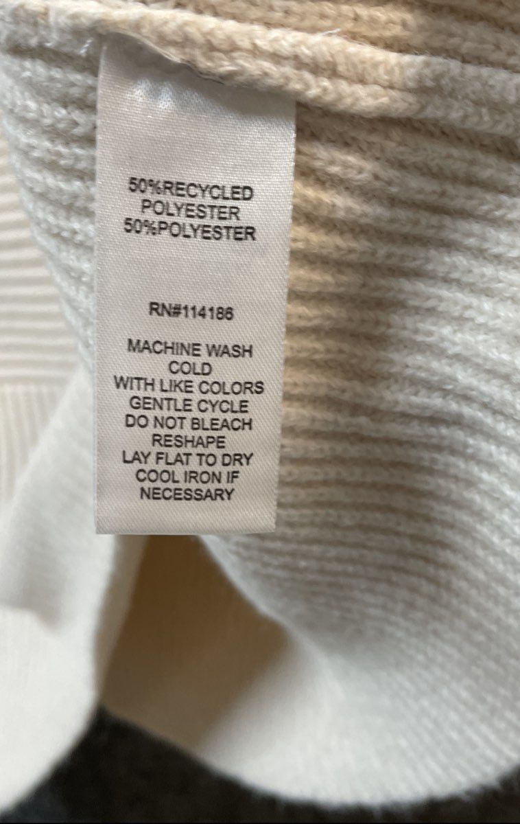 Chloe + Jasmine Women's Mock Neck Colorblock Mixed Knit Sweater NWT Sz 3X