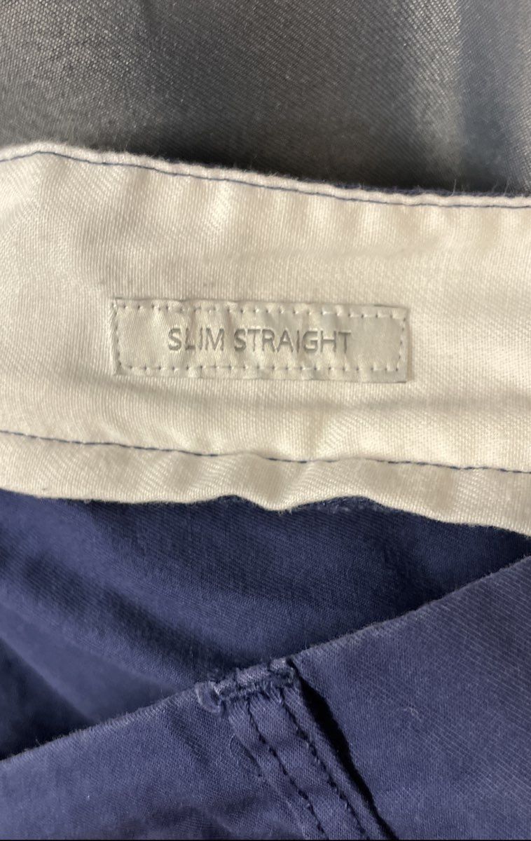 Bonobos Men's Blue Slim Straight Cotton Chino Pants Sz 31x32