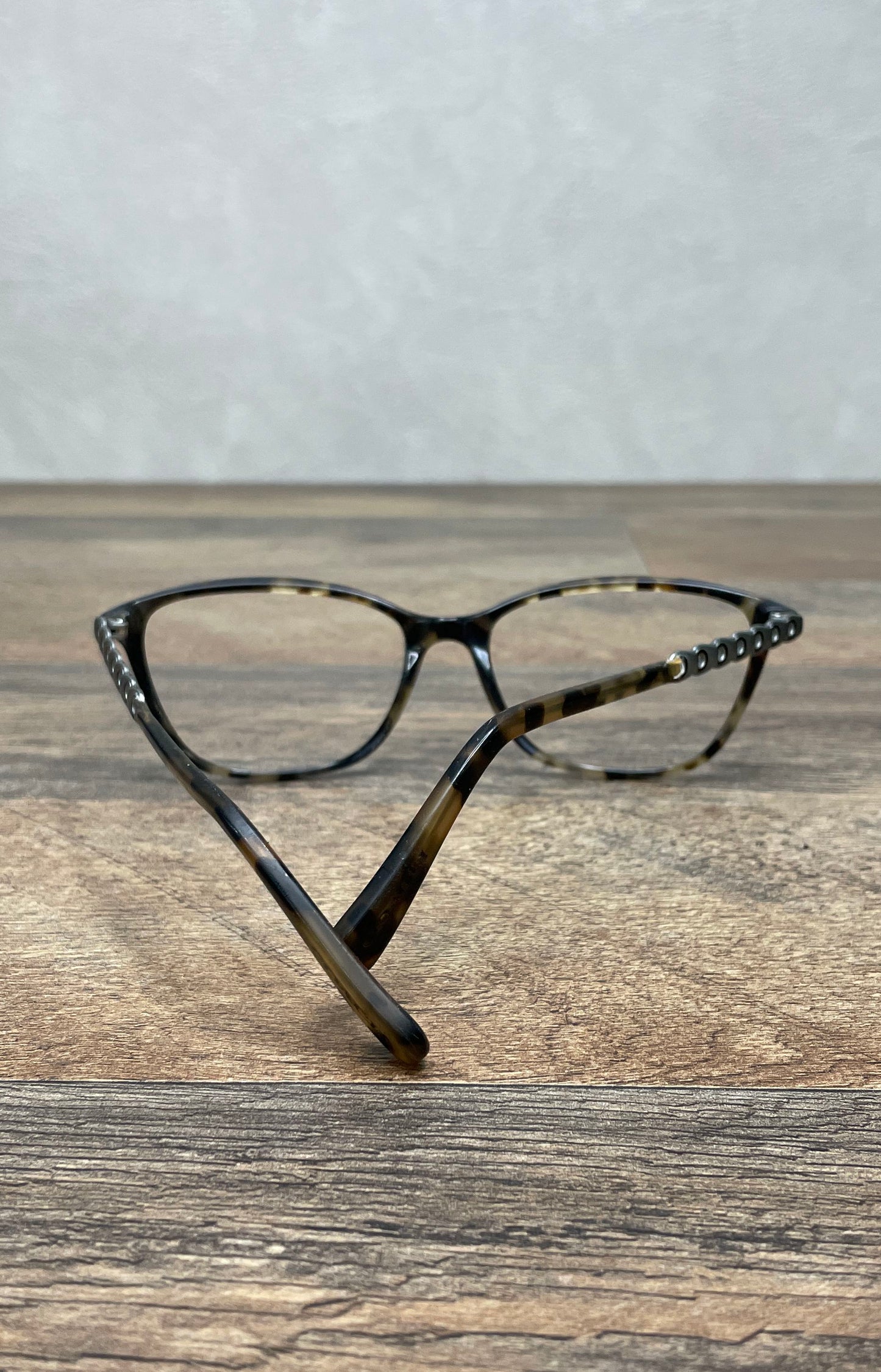 Coach Women's Eyeglasses HC 6121 Grey Green Tortoise Frames Sz 55-17-140 Case