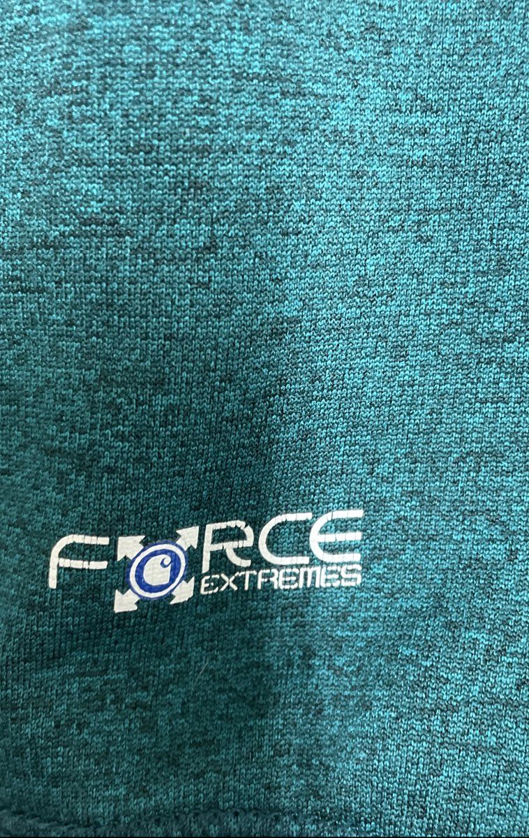 Carhartt Men's Force Extremes Dark Green Heather Graphic Pullover Hoodie Sz M