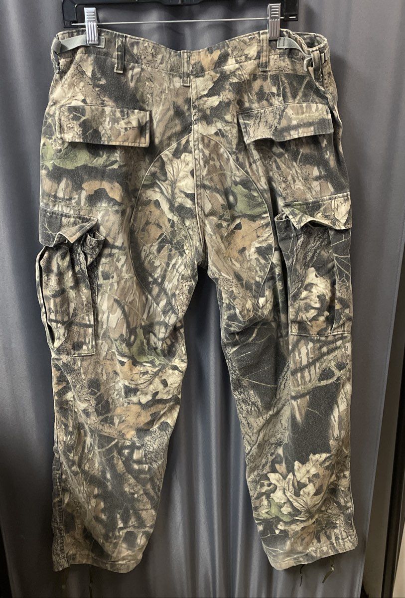 Vintage 90s Mossy Oak Break-Up Camo BDU Cargo Pants NATO Spec Sz M Regular