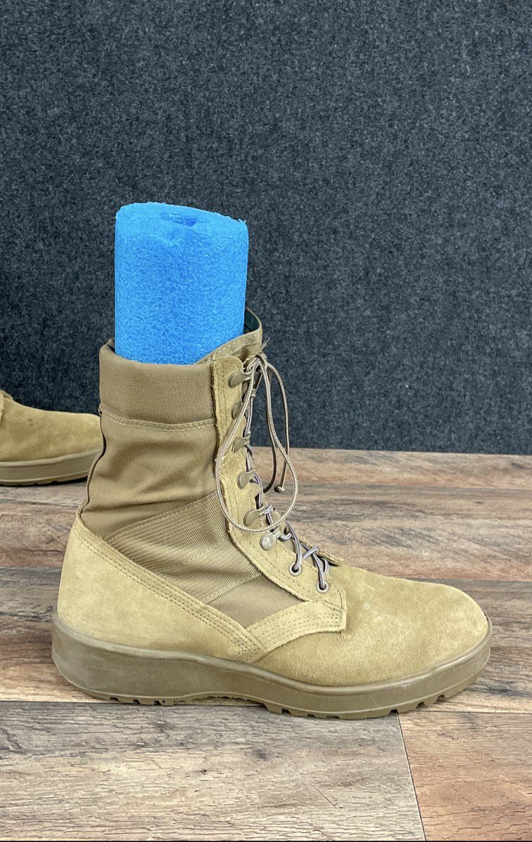 USGI Hot Weather Army Combat Boot Coyote Brown Military Boots Size 11.5R