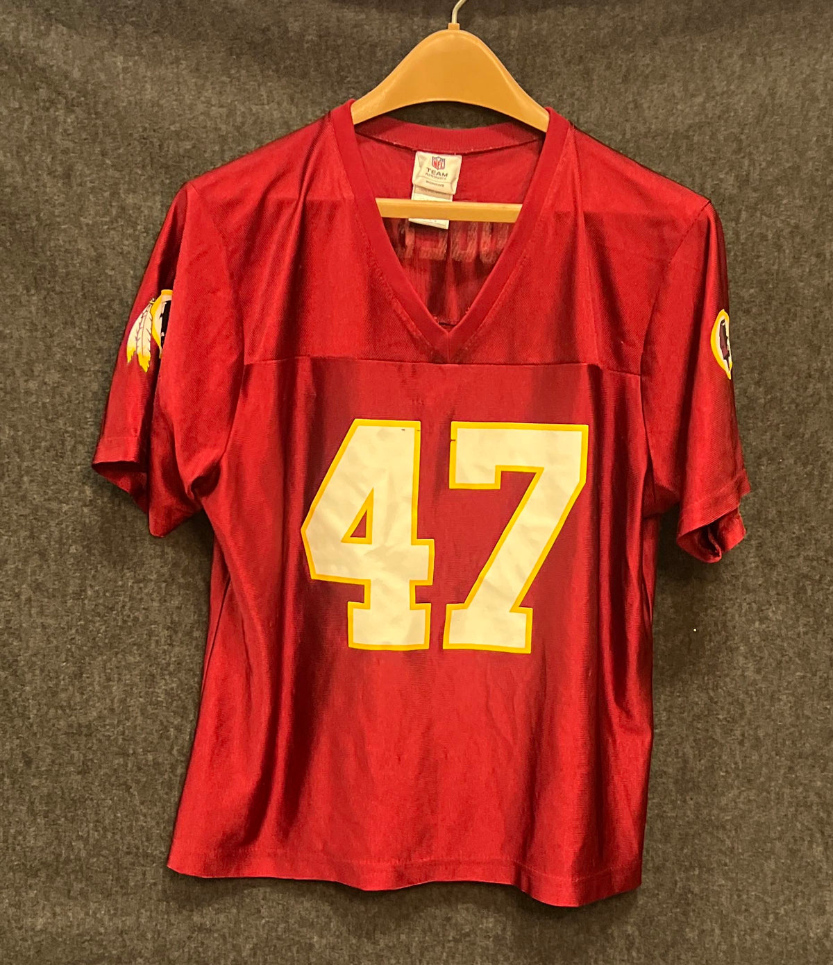 Vintage Washington Redskins Chris Cooley 47 NFL Team Apparel Jersey Womens XL