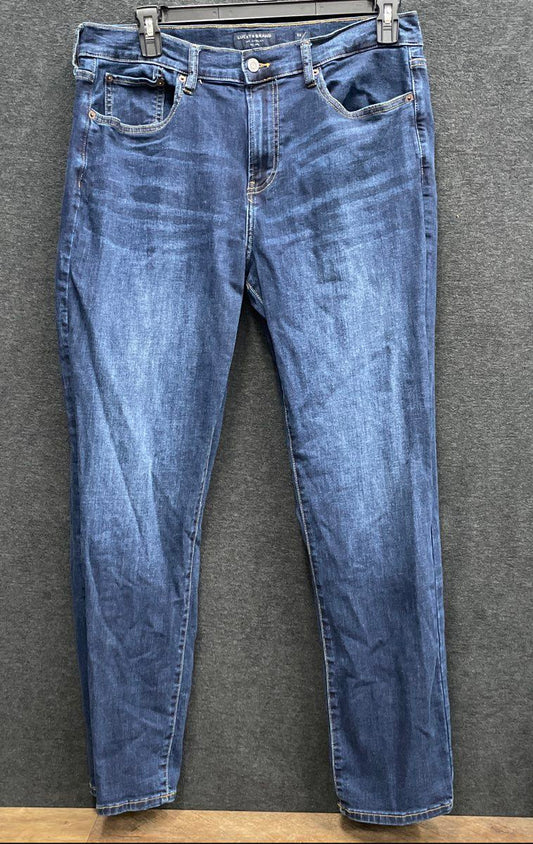 Lucky Brand Men's Dark Wash Stretch Denim 5-Pocket Jeans Sz 36x32