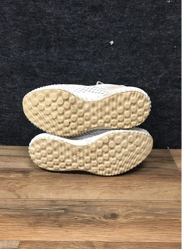Adidas AlphaBOUNCE EM Chalk White Running Shoes Women's Size 6.5
