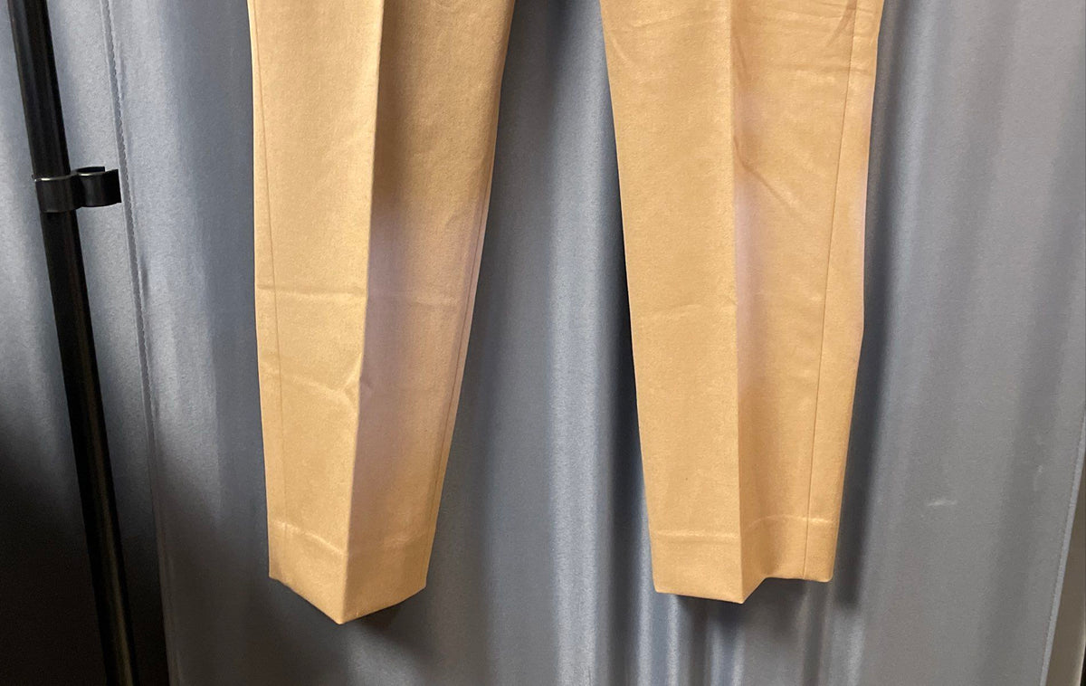 Banana Republic Women's Avery Ankle Pants Mid Rise Brown Khaki Sz 8 NWT