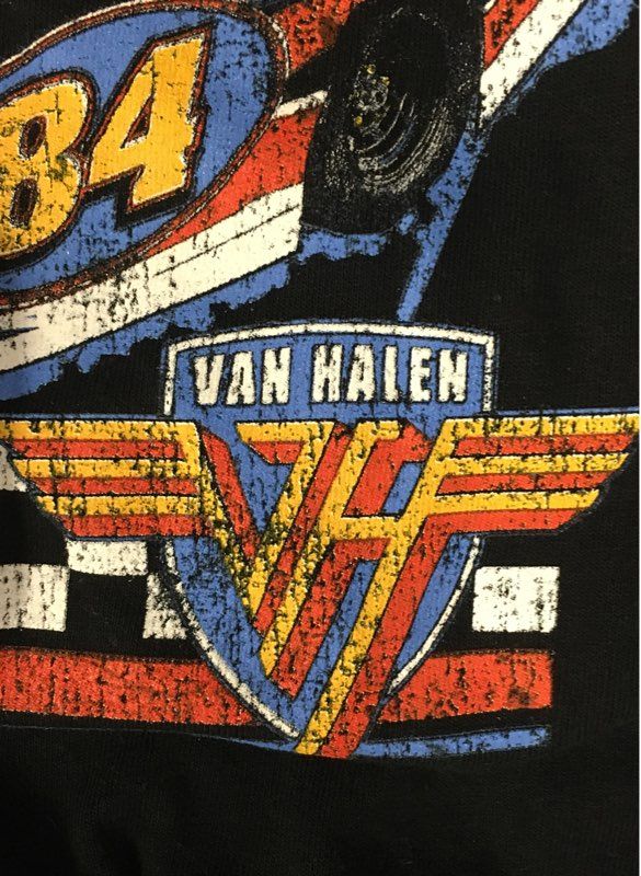 Van Halen Racing 84 Graphic T-Shirt Officially Licensed Black Sz 2XL