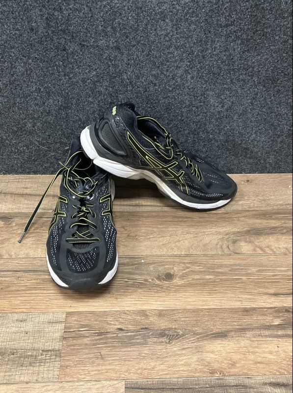 Asics Gel Pursue 3 Black Yellow Men's Running Shoes Size 10